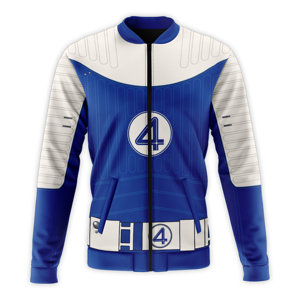 The Fantastic Four 2025 First Steps Thing Ben Grimm Uniform Cosplay Hoodie
