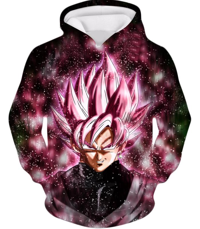 Dragon Ball Z Super Saiyan Rose Black Goku Hoodie