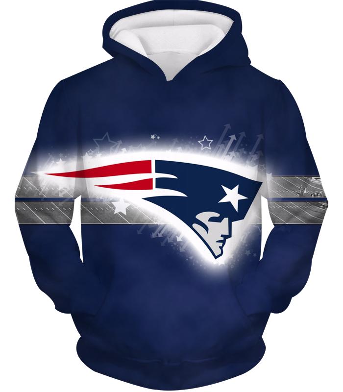 New England Patriots Symbol Logo Hoodie - Fashion 3D Hoodies And Clothing
