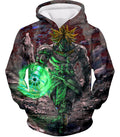 Dragon Ball Super Incredible Power Legendary Super Saiyan Broly Cool Blur Graphic Hoodie DBS169