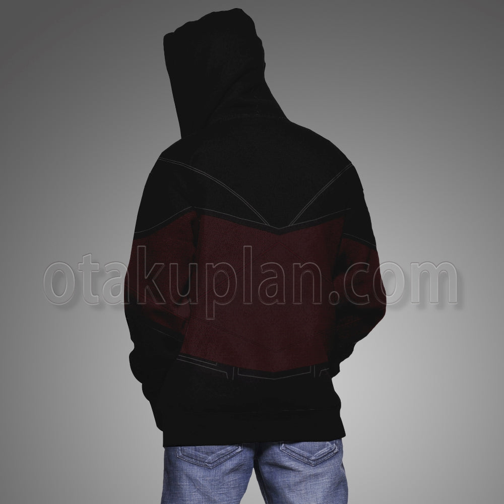 2023 Carol Danvers New Suit Cosplay Hoodie