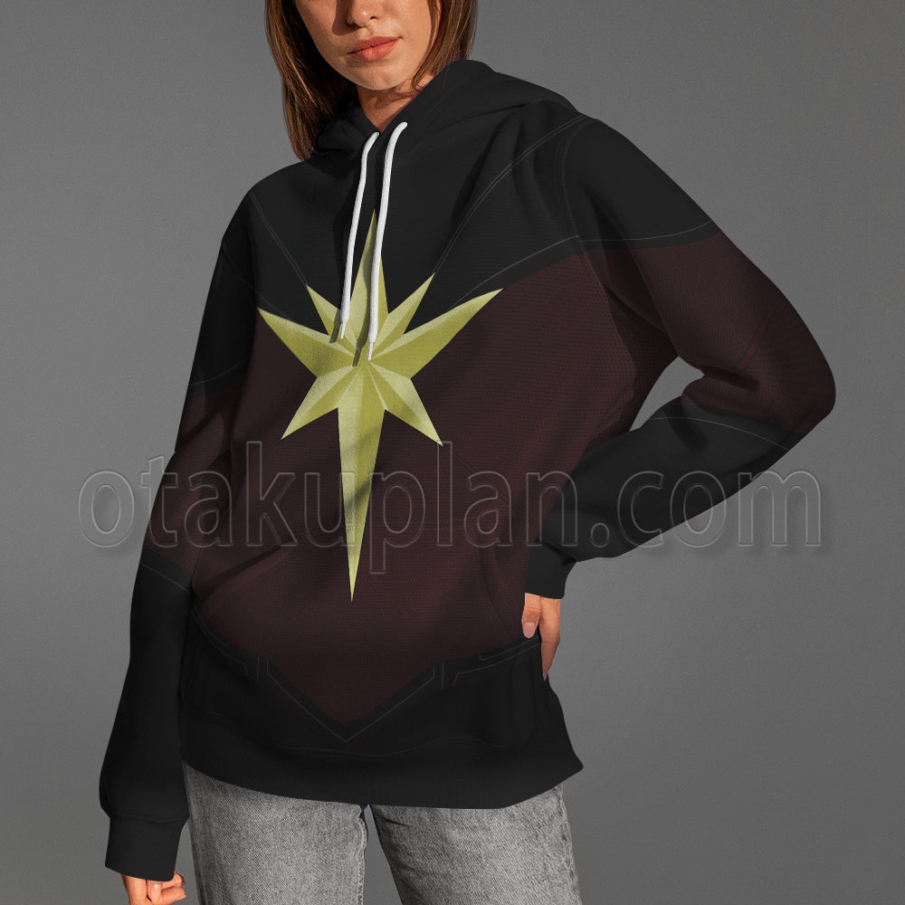 2023 Carol Danvers New Suit Cosplay Hoodie