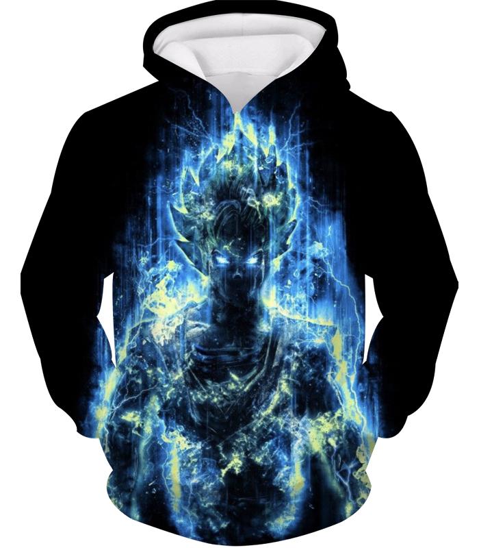 Dragon Ball Z Super Saiyan Goku Blue Flash Hoodie