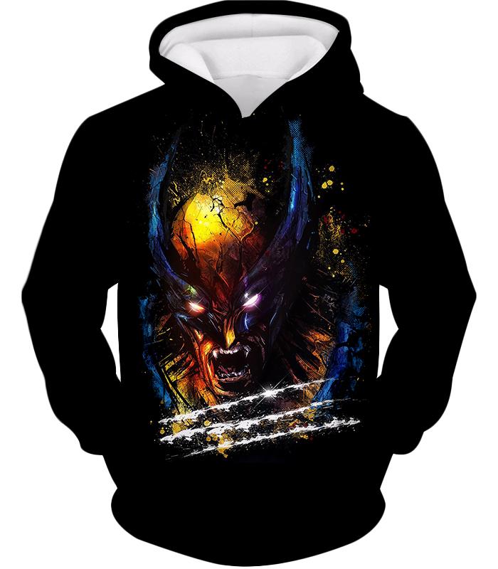 Favourite X Heros Hero Wolverine Promo Black Hoodie XMEN006