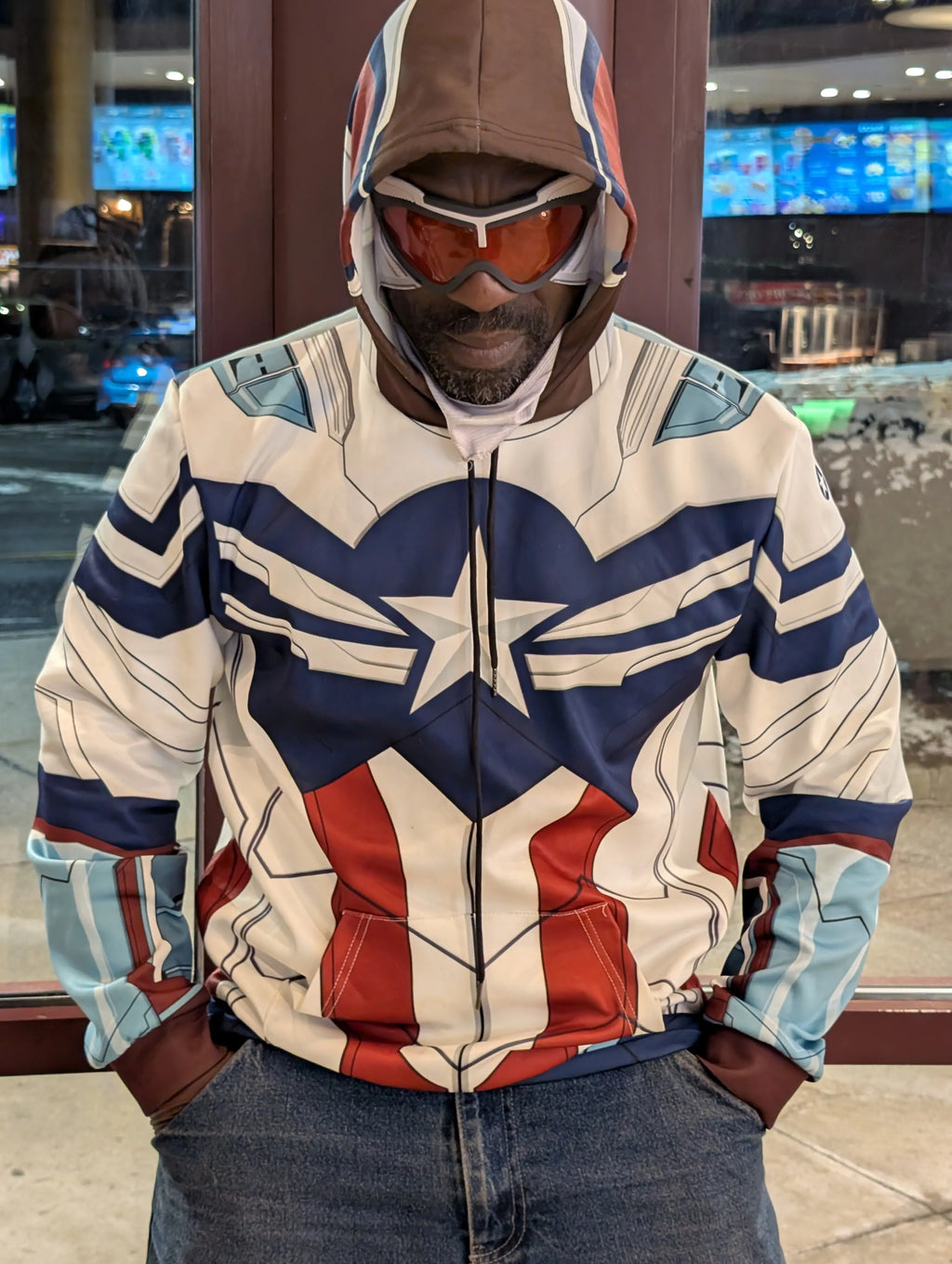 The Falcon and the Winter Soldier Falcon Sam Wilson Captain Hero Cosplay Hoodie