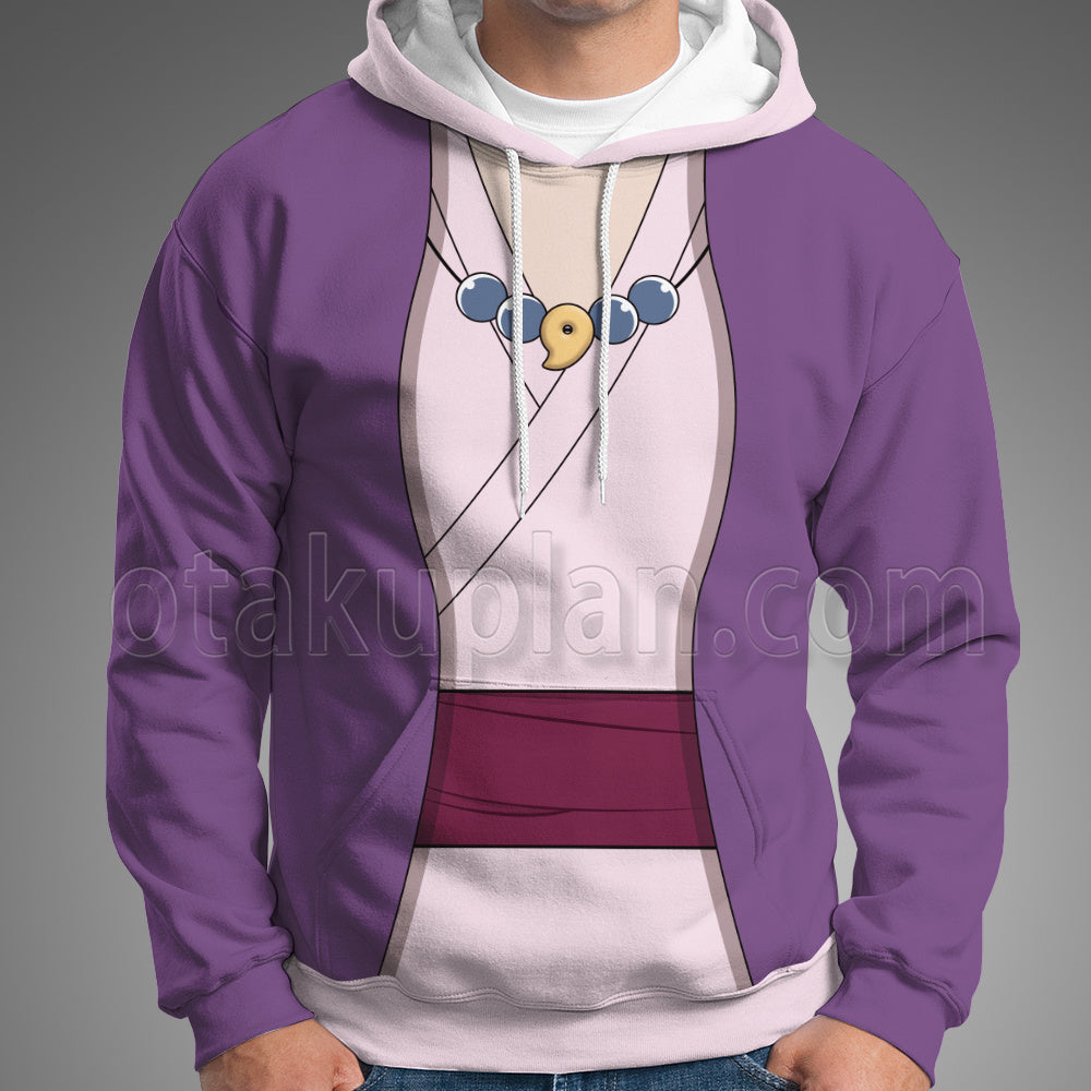 Ace Attorney Ayasato Mayoi Pink Cosplay Hoodie