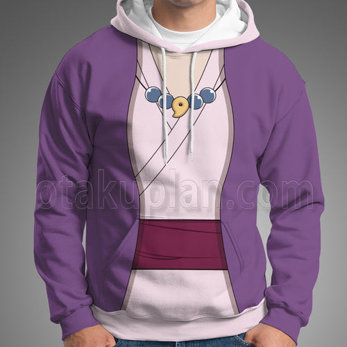 Ace Attorney Ayasato Mayoi Pink Cosplay Hoodie