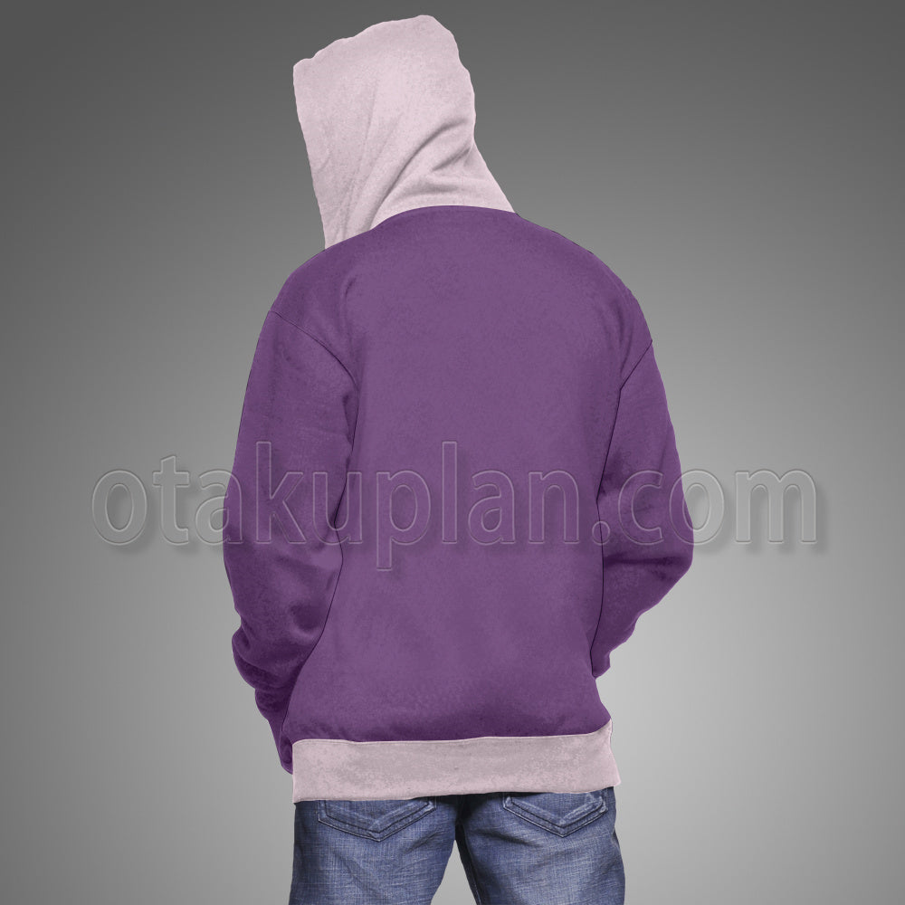 Ace Attorney Ayasato Mayoi Pink Cosplay Hoodie