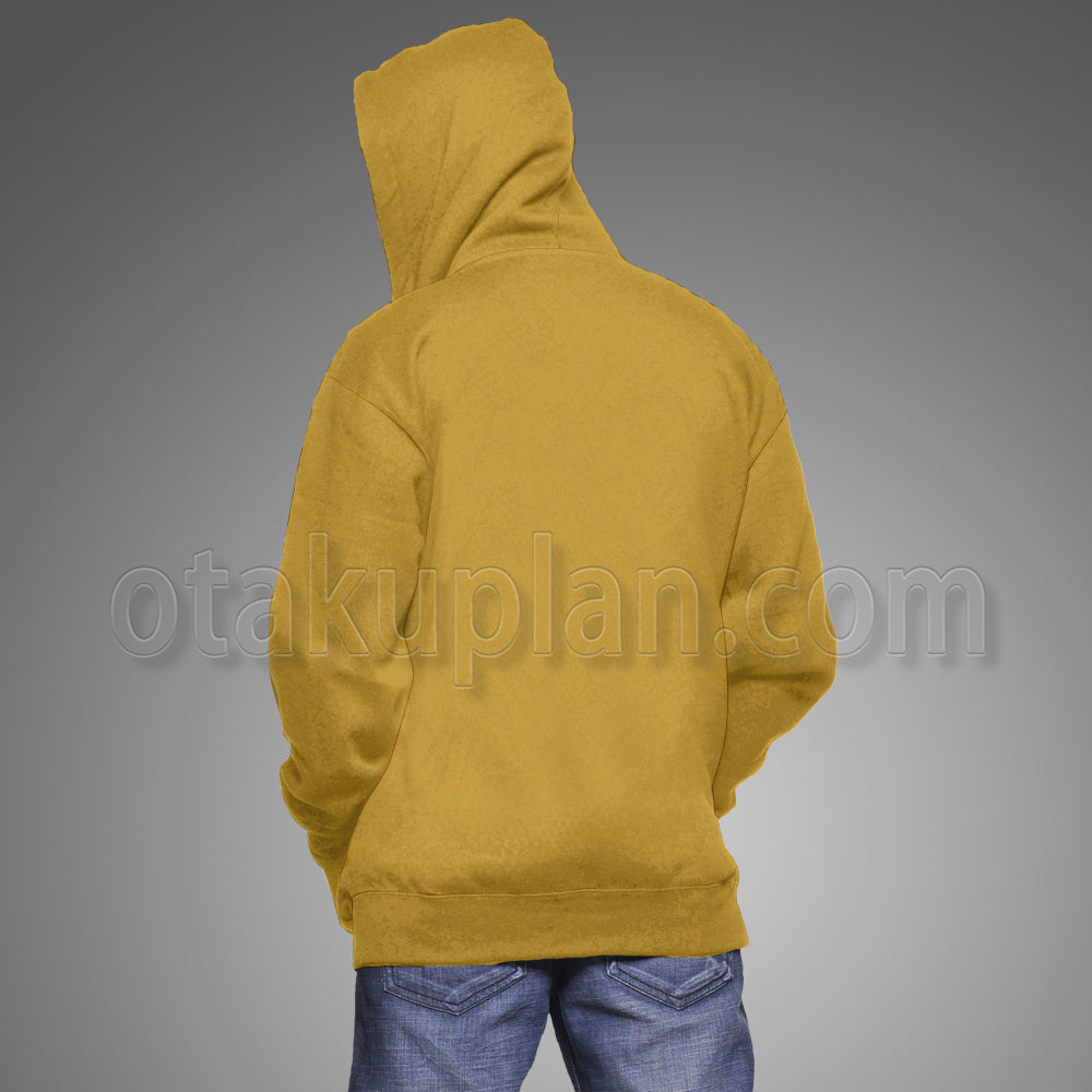 Ace Attorney Hanaka Nodoka Yellow Cosplay Hoodie
