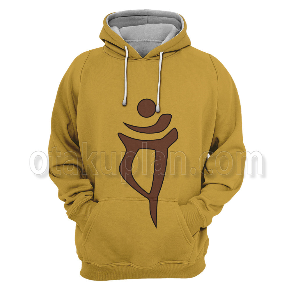 Ace Attorney Hanaka Nodoka Yellow Cosplay Hoodie