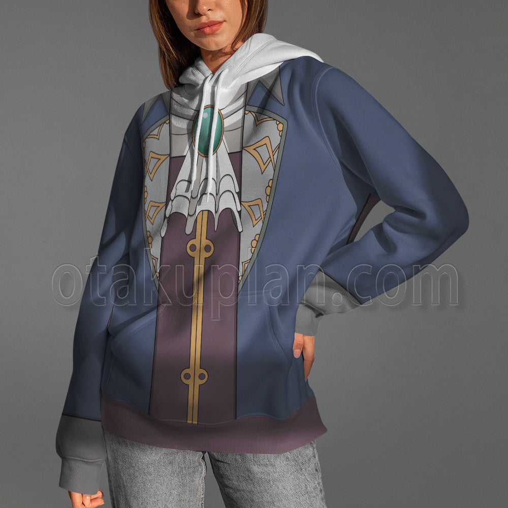 Ace Attorney Karuma Gou Blue Suti Cosplay Hoodie