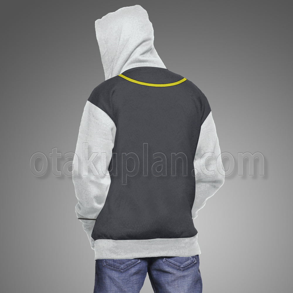 Ace Attorney Karuma Mei Grey Cosplay Hoodie