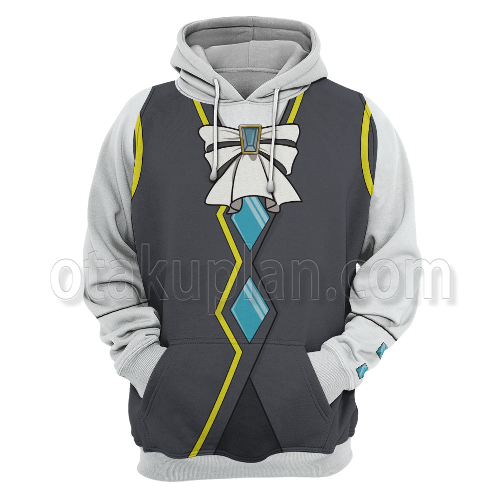 Ace Attorney Karuma Mei Grey Cosplay Hoodie