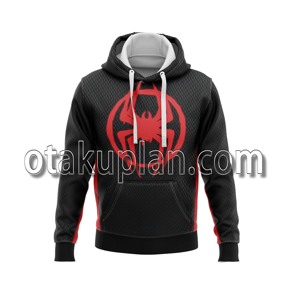 Spider Hero Across The Spider Verse Miles Morales Cosplay Hoodie