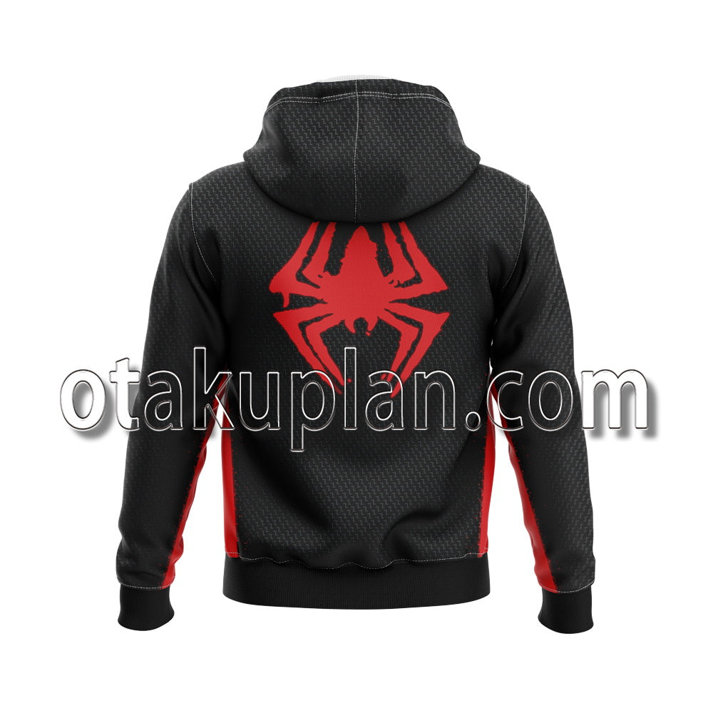Spider Hero Across The Spider Verse Miles Morales Cosplay Hoodie