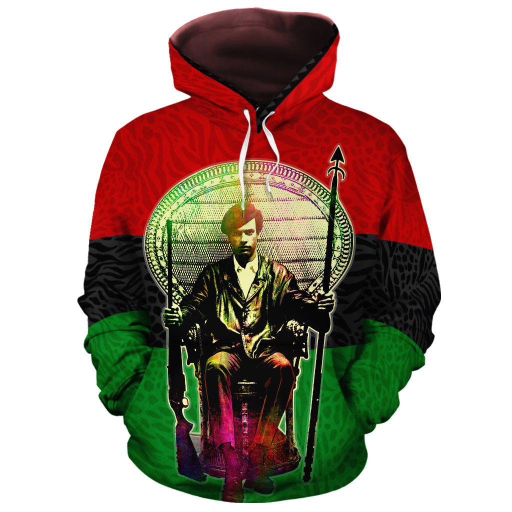 African BLM Hoodie Huey Newton King Hoodie