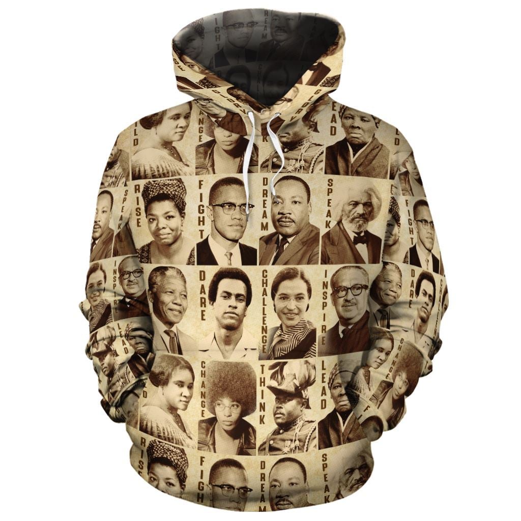 African Hoodie Civil Rights Leaders 3 Hoodie