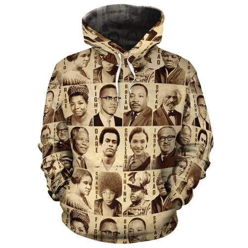 African Hoodie Civil Rights Leaders 3 Hoodie