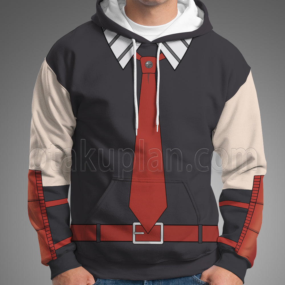 Akame Ga Kill Akame Red Tie Cosplay Hoodie