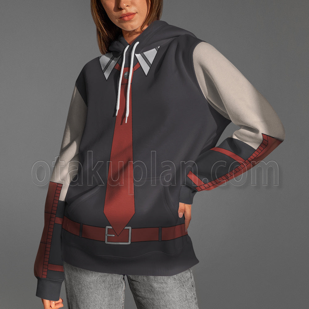 Akame Ga Kill Akame Red Tie Cosplay Hoodie