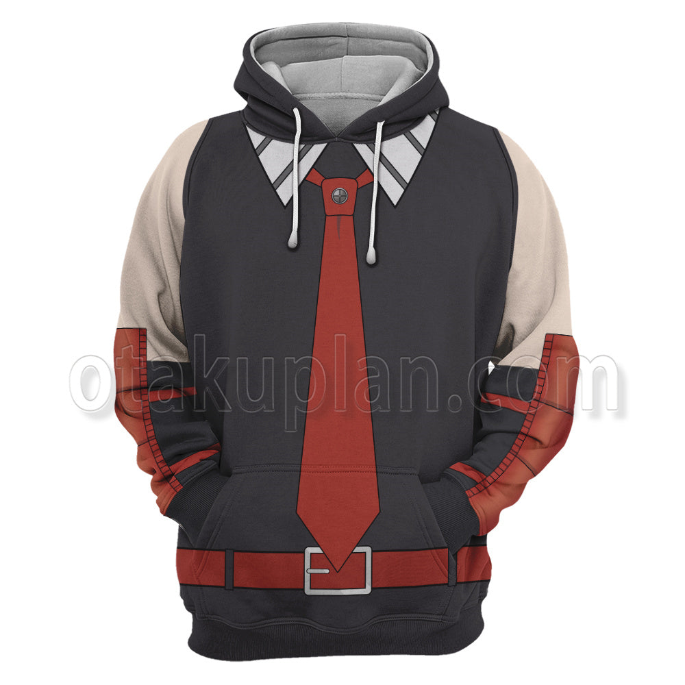 Akame Ga Kill Akame Red Tie Cosplay Hoodie