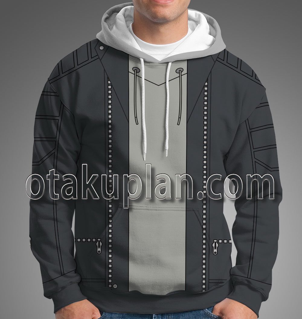 Akudama Drive Courier Hakobiya Cosplay Hoodie
