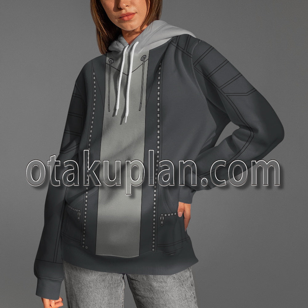 Akudama Drive Courier Hakobiya Cosplay Hoodie