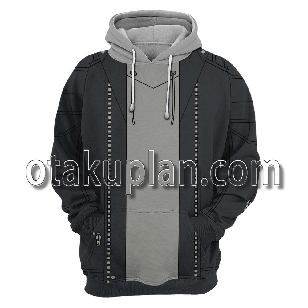 Akudama Drive Courier Hakobiya Cosplay Hoodie