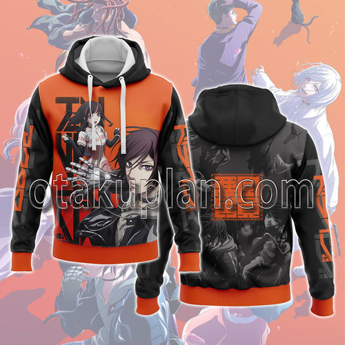 Akudama Drive Wallpaper Hoodie