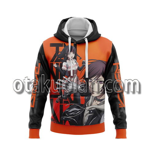 Akudama Drive Wallpaper Hoodie