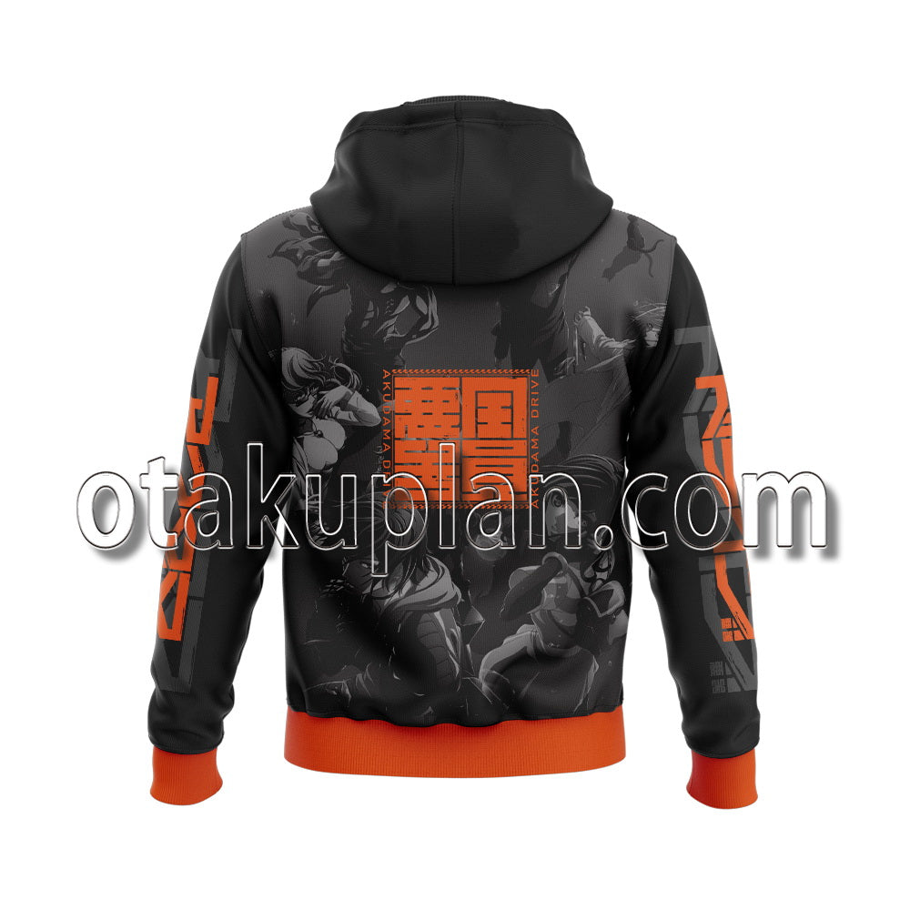 Akudama Drive Wallpaper Hoodie