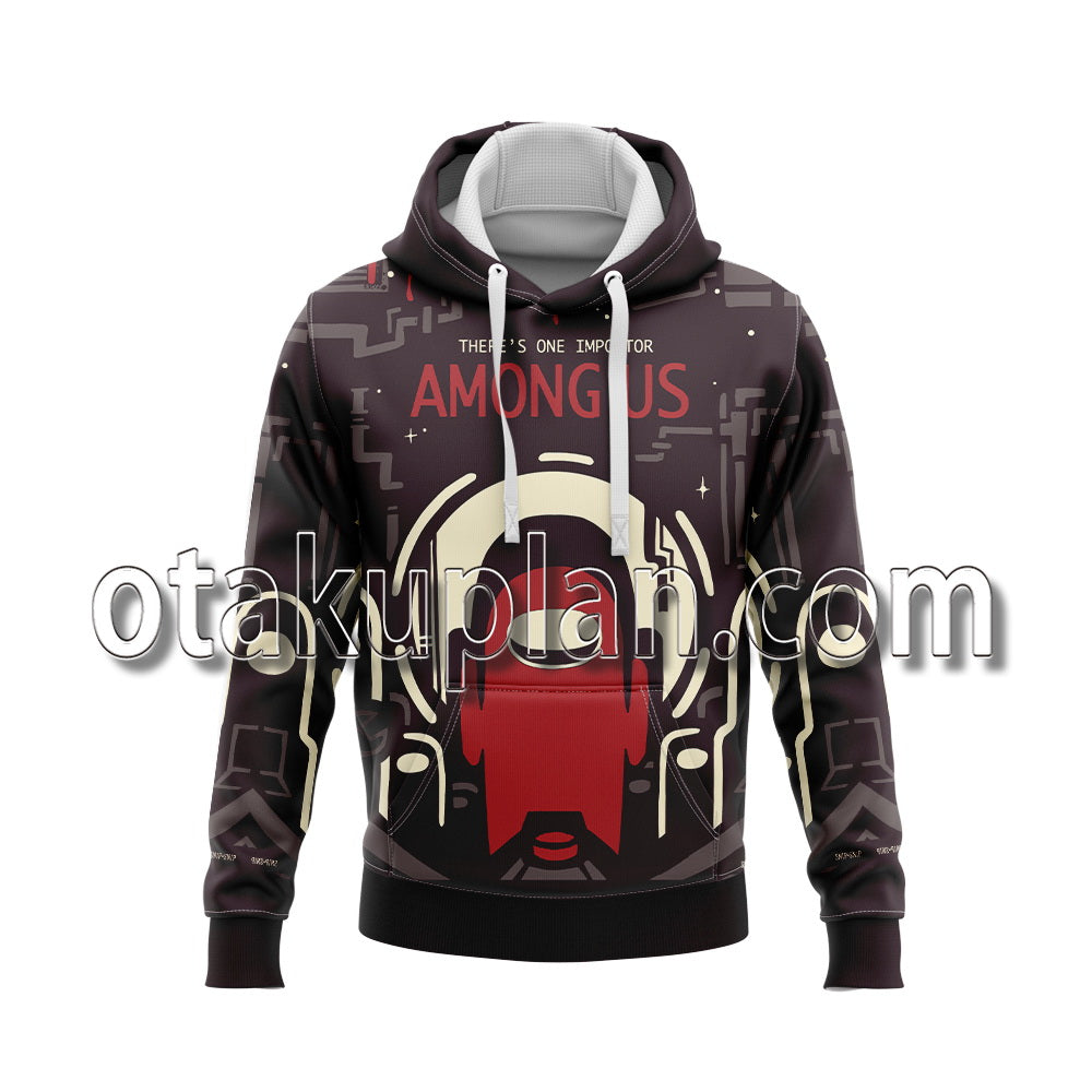 Among Us Logo Hoodie