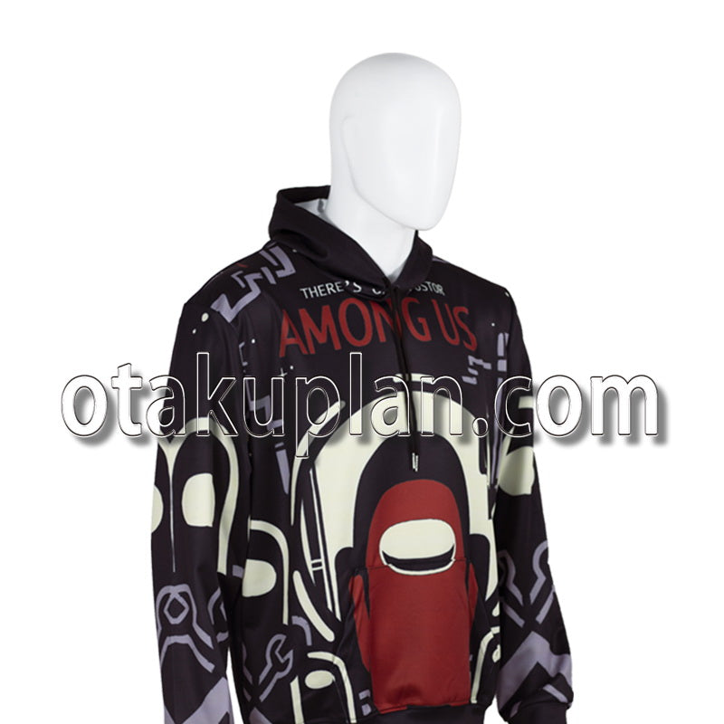Among Us Logo Hoodie