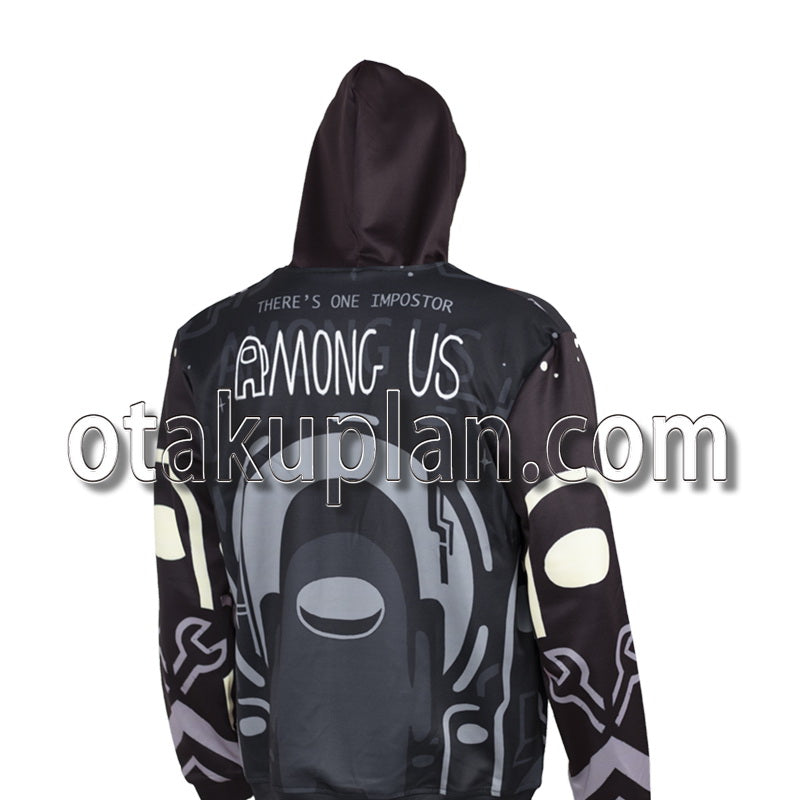 Among Us Logo Hoodie
