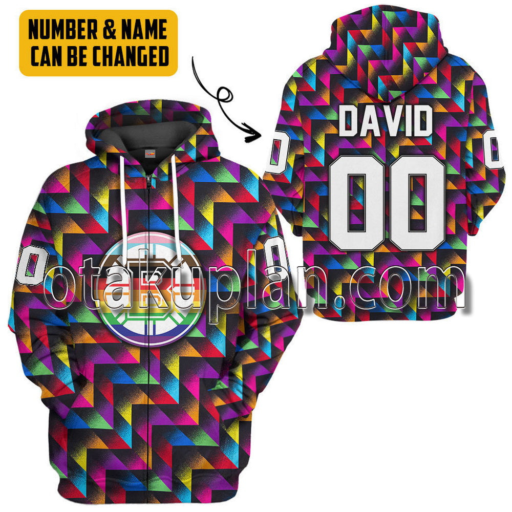 Boston Bruins Pride Month Custom Name Custom Number T-Shirt / Hoodie