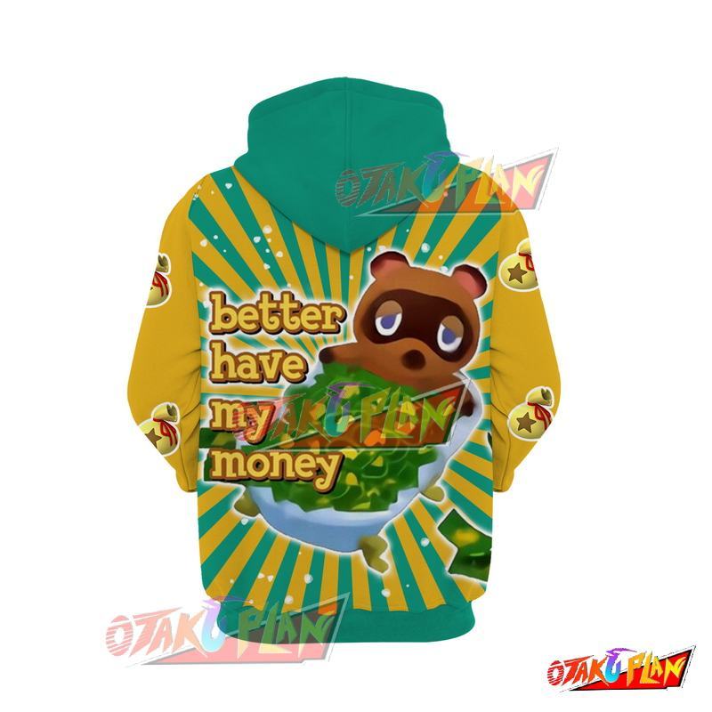 Animal Crossing Tom Nook Hoodie