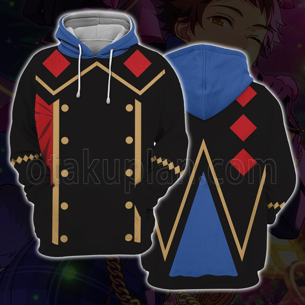 Anime Ensemble Stars Black rabbit Nazuna Tomoya Hajime Cosplay Hoodie
