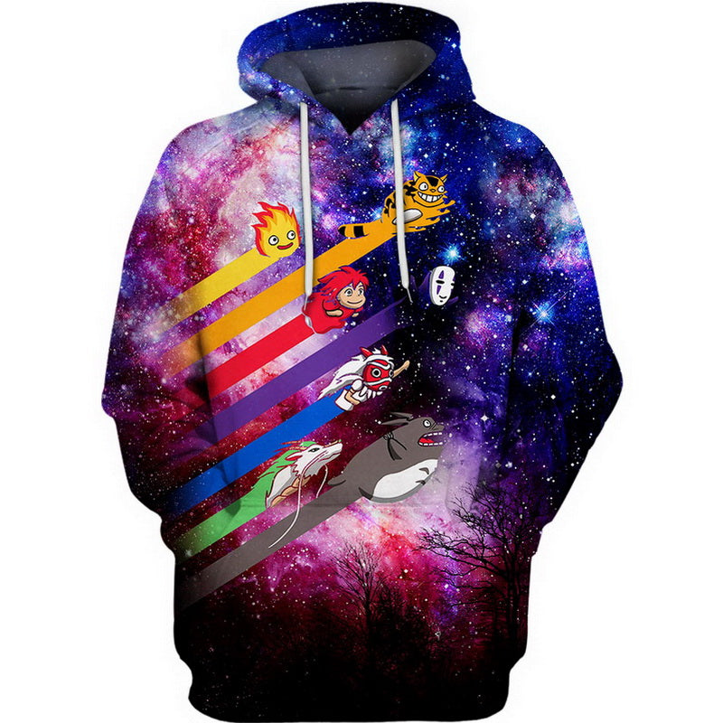 Anime Streak Ghibli Hoodie / T-Shirt