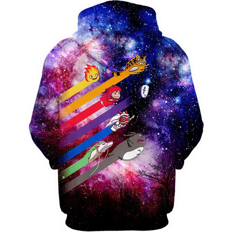 Anime Streak Ghibli Hoodie / T-Shirt