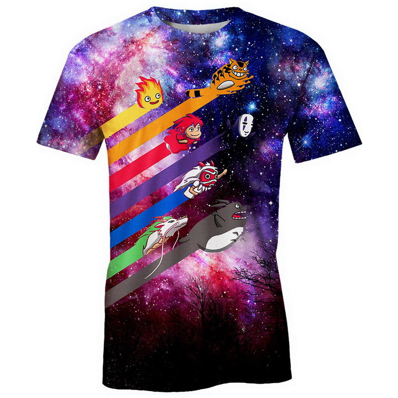 Anime Streak Ghibli Hoodie / T-Shirt
