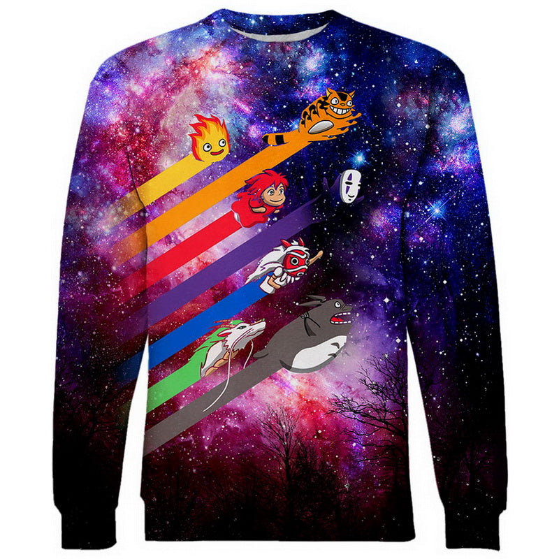 Anime Streak Ghibli Hoodie / T-Shirt