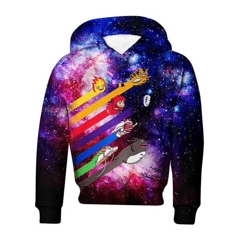 Anime Streak Ghibli Hoodie / T-Shirt