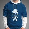 Anohana Jinta Yadomi Blue Impermanence Characters Clothes Cosplay Hoodie