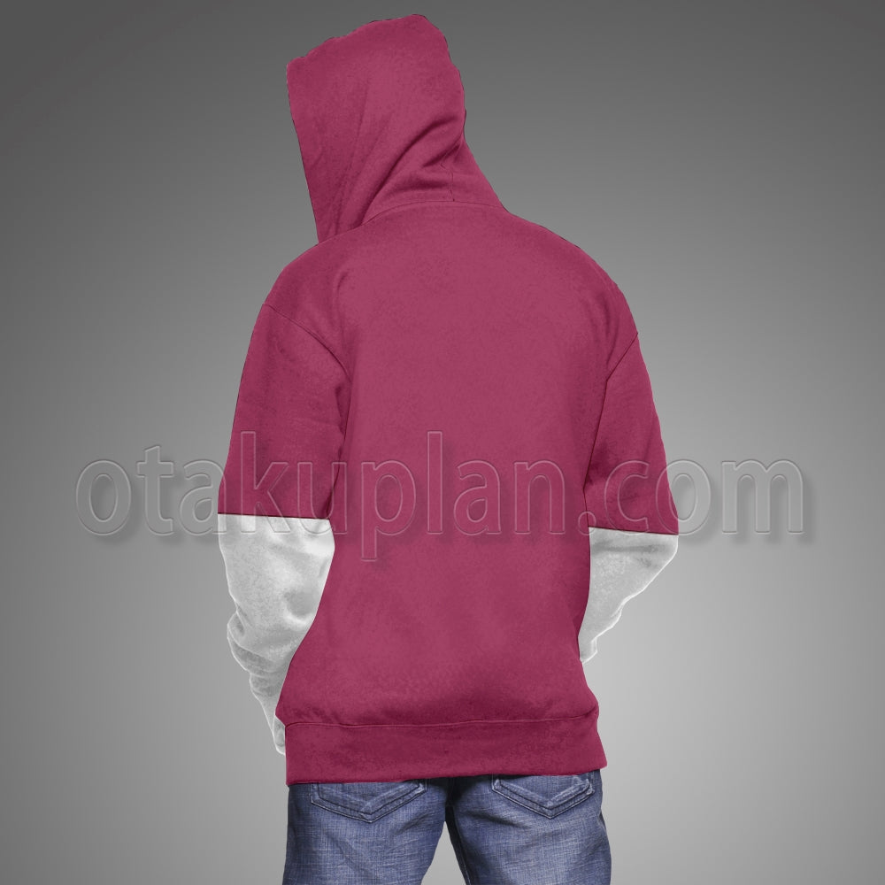 Anohana Jinta Yadomi Characters Pink Clothes Cosplay Hoodie