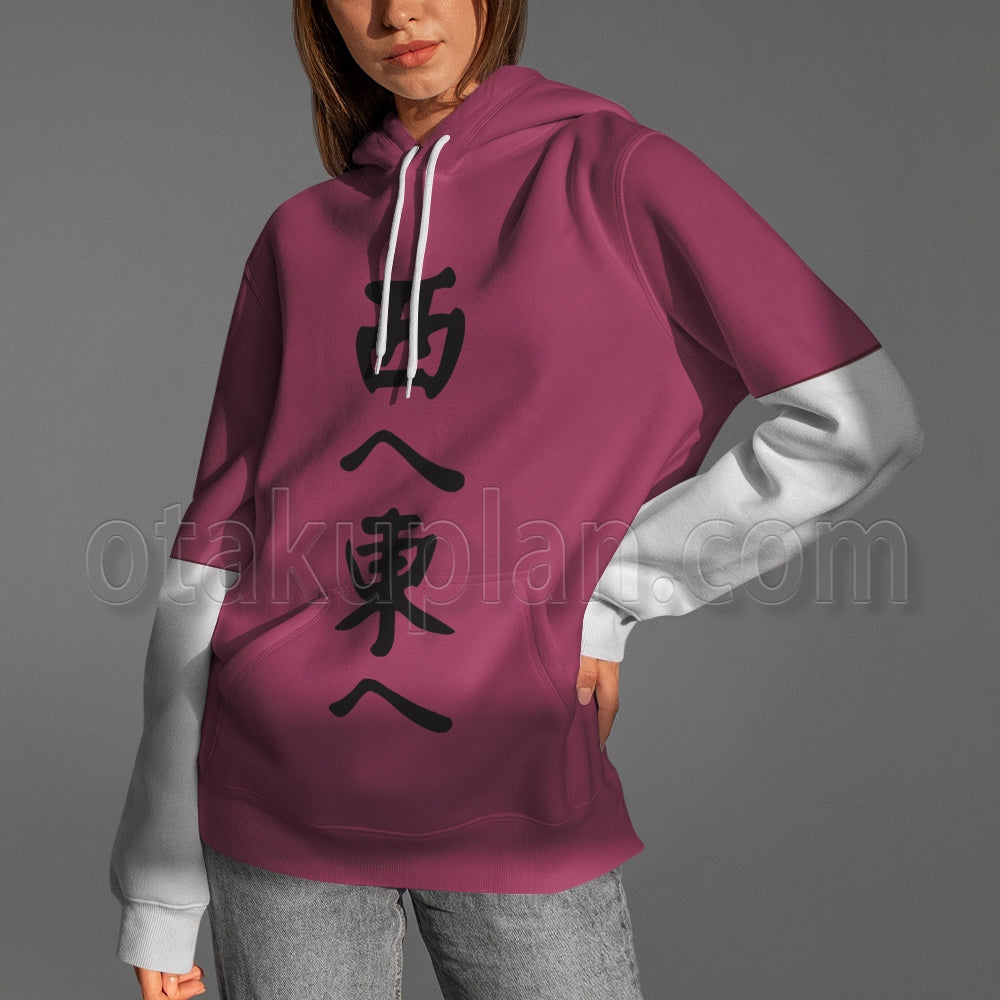 Anohana Jinta Yadomi Characters Pink Clothes Cosplay Hoodie