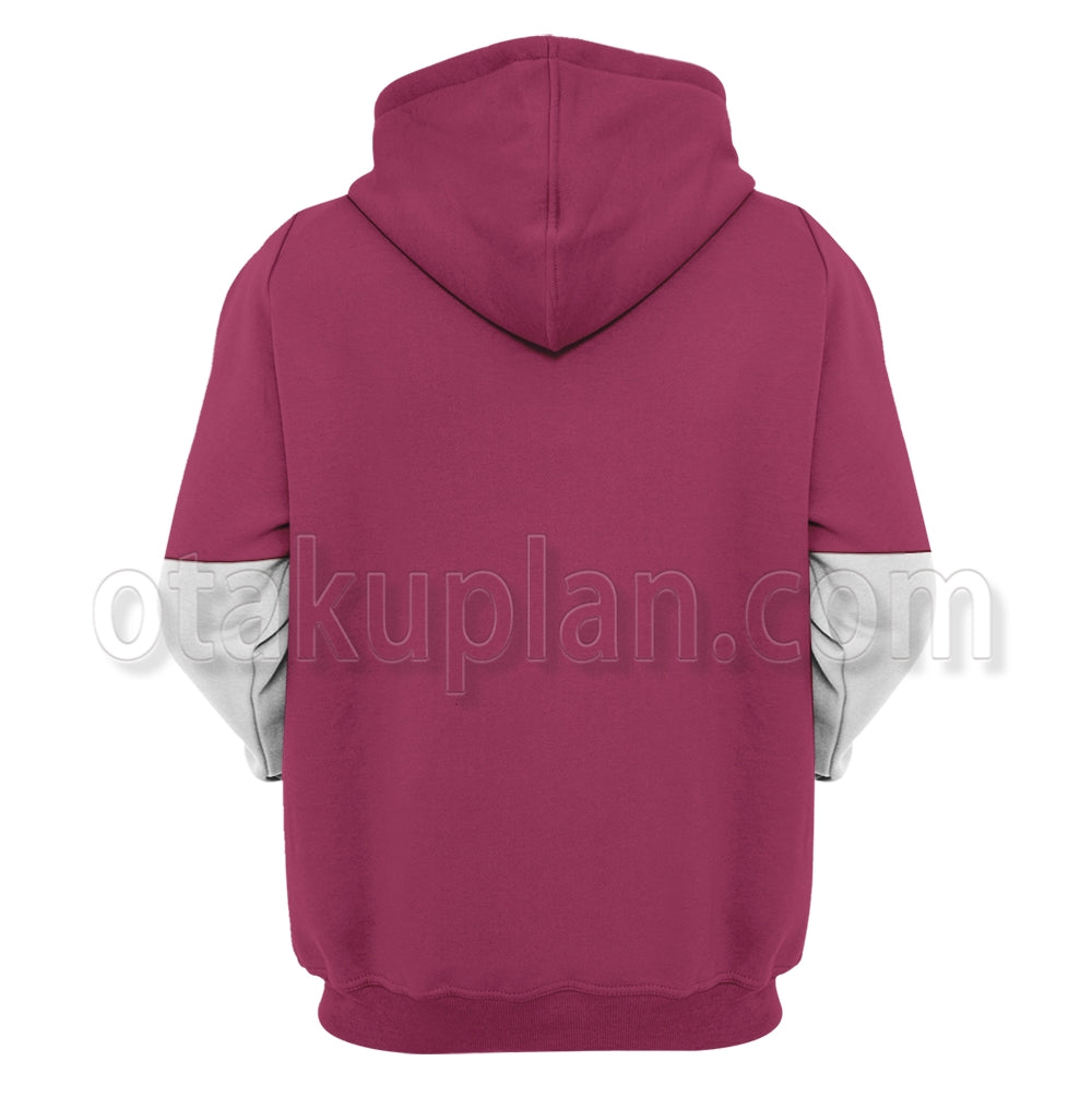 Anohana Jinta Yadomi Characters Pink Clothes Cosplay Hoodie