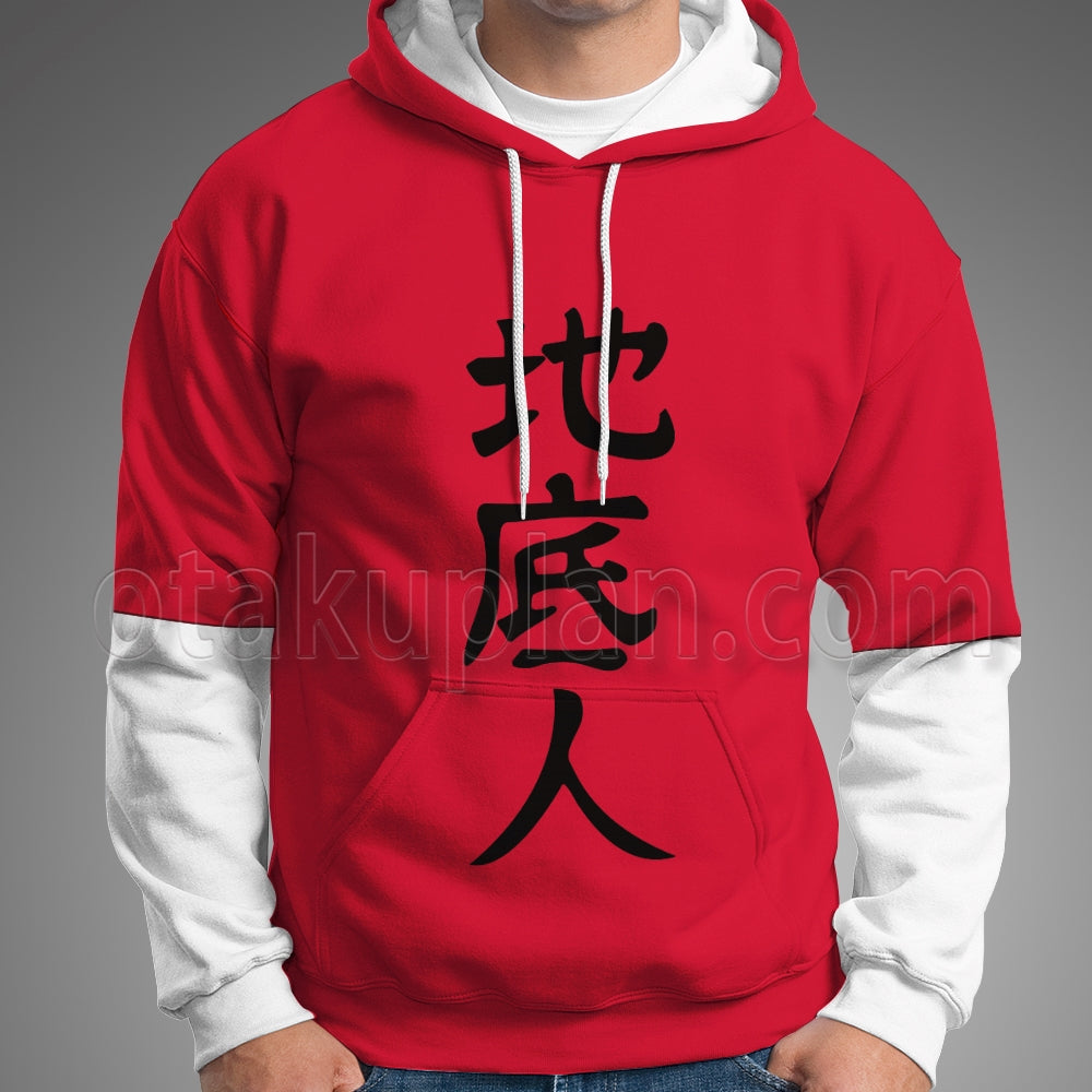 Anohana Jinta Yadomi Red Clothes Cosplay Hoodie