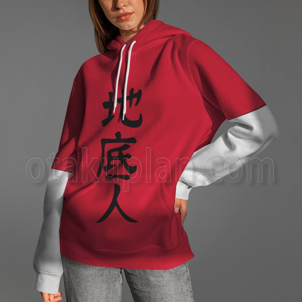 Anohana Jinta Yadomi Red Clothes Cosplay Hoodie
