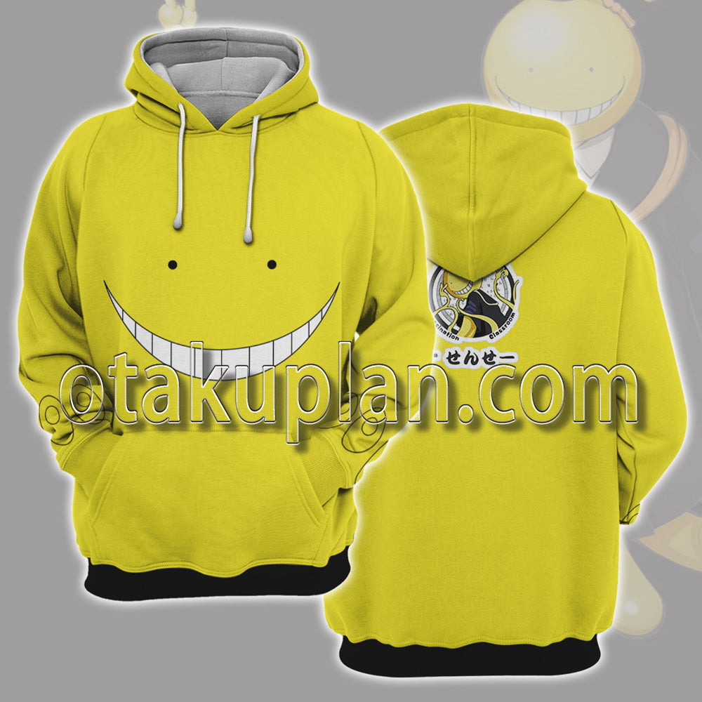 Assassination Classroom Koro Sensei Cosplay Hoodie