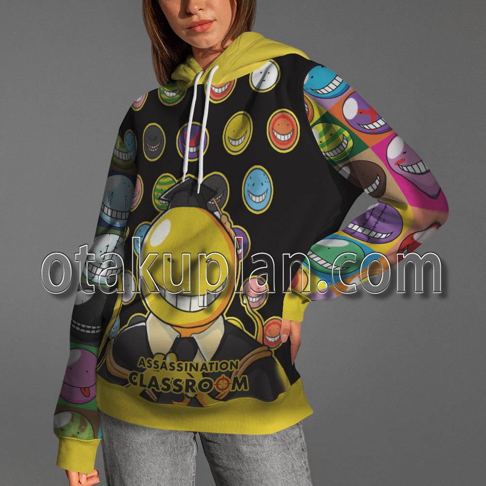 Assassination Classroom Koro Sensei Yellow Hoodie